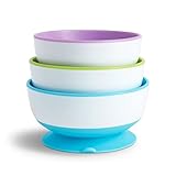 Munchkin Stay Put Baby Saugnapf Schalen Set | Baby Schalen für...
