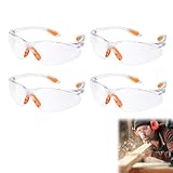 Rakiuty Schutzbrille Augenschutz,Schutzbrille für Arbeit,Transparent...