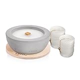 Betonfeuer® - Das Original der Beske-Manufaktur | Modell 'Savo' | Ø25cm mit...