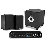 Fenton 2.1 HiFi Anlage – Mini Stereoanlage mit CD Player & DAB Plus Radio – Bluetooth...