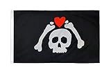 Willkommensflagge Piraten-Mikropose Piraten Rasenbanner Garten Flagge Premium Für...