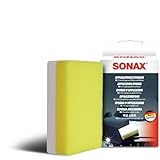 SONAX ApplikationsSchwamm (1 Stück) Spezialschwamm zum Auftragen und Verarbeiten von...