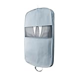 Anzugtasche, Waschbare Anzugsack, Kleidersack mit Transparentem Fenster, Kleidersäcke...