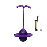 Clomuzi Kinder Blinkender Springring, Swing Wheel Kinder Fußkreisel Mit Pumpe Und Starkem...