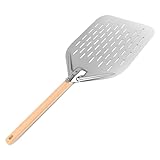 VFANDV Premium Pizzaschieber, 40x30cm Pizzaschaufel Pizzaschieber Aluminium mit Großer...