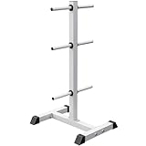 GORILLA SPORTS® Hantelscheibenständer - 6 Stangen, mit 30 mm Scheibenaufnahme,...