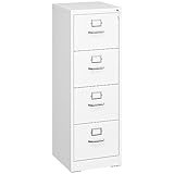 YITAHOME Aktenschrank Abschließbar, Metall Aktenschränke mit 4 Schubladen für A4,...