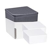 WENKO Raumentfeuchter Mod. Cube Set, Luftentfeuchter mit 2 x 1 kg Granulat-Block, 16,5 x...