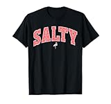 Salty Ocean Flamingo Life Coastal Summer Beach Girl Trendy T-Shirt