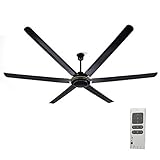 Ceiling Fan DFVV 79-Zoll Großer Industrieller Deckenventilator, 6 *...