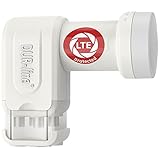DUR-line +Ultra Quattro LNB - nur für Multischalter weiß - mit LTE-Filter [...