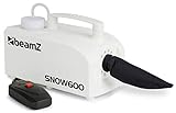 BeamZ SNOW600 Schneemaschine 600 W mit Fernbedienung - Weiß