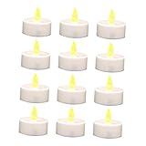Cabilock 12st Elektronische Kerze Led Flackernde Kerze Elektrische Kerzenlampe Elektrische...