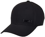 adidas Lightweight Metal Badge Baseball Baseballkappe, Black/Black/Black, OSFM