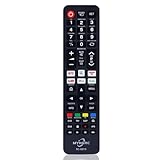 MYHGRC Ersatz Universalfernbedienung für Samsung, TCL, Sharp, LG, Sony,...