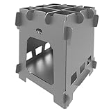 Camping Bären® INOX™ 1mm Edelstahl Feuerbox mit wasserdichter Tasche
