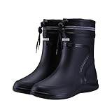 Kochschuhe Herren Rutschfest Gummistiefel - Bequeme High Top Regenschuhe Outdoor...