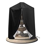 Springbrunnenabdeckungen Für Den Außenbereich, 420D-Oxford-Stoff Schützender...