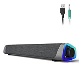 SOULION R30 Computer Lautsprecher, USB-betriebene Kleine PC Lautsprecher,...