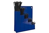 Kortpack Kabelbinder-Ordnungsbox, blau - mit 5 x 100 Kabelbinder verschiedene...