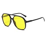 Long Keeper Retro Piloten Sonnenbrille Pilotenbrille Herren Damen Klassisch 70er Vintage...