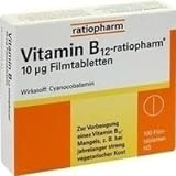 VITAMIN B12 ratiopharm 10 µg Filmtabletten 100 St