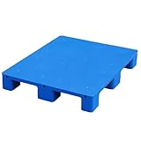 Leichte Kunststoffpalette mit glatten, abgerundeten Ecken, hohe Tragfähigkeit, ideal für...