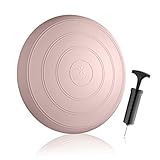 BODYMATE Ballsitzkissen Comfort inkl. Pumpe Rose-Gold 33cm Durchmesser -...