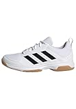 adidas Damen Ligra 7 Indoor Sneaker, FTWR White/core Black/FTWR White, 41 1/3 EU