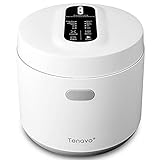 Tenavo Smart Mini Reiskocher 3 Tassen ungekocht, 1.6L Reiskocher klein, tragbarer...