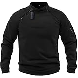 Herren Militärische taktische Outdoor-Polar-Fleecejacke, Jagdkleidung, warmer...