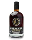 Absacker of Germany - Black Label Premium Kräuterlikör 0,5 Liter 28% Vol. - großartige...