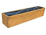 FKL Pflanzkasten aus Holz Pflanzkübel Kübel Kasten Garten Terrasse fertig montiert D27...