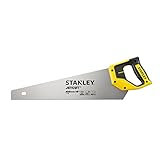 Stanley JetCut feine Handsäge 2-15-595 in 450 mm Länge – Säge für Holz, Kunststoff,...