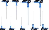 BRILLIANT TOOLS BT041100 T-Griff-Innen6kant-Winkelstiftschlüssel-Satz, 9-TLG. [Powered by...