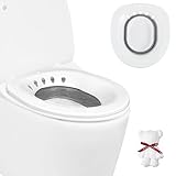 DEANIC Sitzbad für Toilette Faltbares Sitzbadewanne für Hämorrhoiden, Sitzbadewanne...