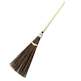 NDP78 Natürlicher Besen – 140 cm Länge, robuster Besen, Gartenbesen, Kokosbesen,...