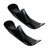 Dqsgiqe Schneescooter-Umbausatz, 1 Paar Schneeschlitten-Skiscooter-Kit,...