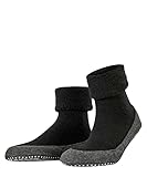 FALKE Herren Stoppersocken Cosyshoe M HP Wolle rutschhemmende Noppen 1 Paar, Schwarz...