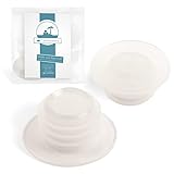 Calmwaters® Universal WC-Hülsen im Doppelpack, Stopfen zur wackelfreien Montage von...