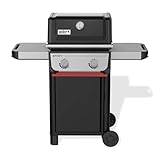 Weber Spirit E-210 Gasgrill, 2 Brenner, 51 x 46 cm Grillfläche, Warmhalterost,...