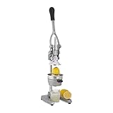 Relaxdays Saftpresse manuell, XL Orangenpresse, professionelle Fruchtpresse,...