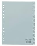 Durable Zahlenregister 1-31 (A4, geprägte Taben, PP volldeckend) 10 Stück,...