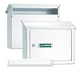 ARREGUI V4081 Komplettes Durchwurfbriefkasten Pack. Einwurfblende + Mauerdurchwurf...