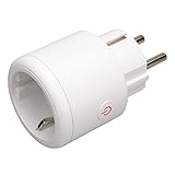 WLAN Smart Steckdose, Wireless Smart Scoket with Power Comsumption Compatible with Alexa...