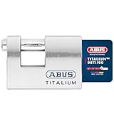 ABUS Titalium-Vorhangschloss 98TI/90, 70747, Grau