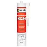 HAUSA Hochtemperatur-Silikon HS250 schwarz 310ml dauerelastische hitzbeständige...