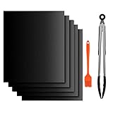 BBQ Grillmatte, Grillmatten für gasgrill, Antihaft Grill-und Backmatte,...