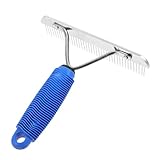 Hemobllo Fellpflegekamm Mit Ergonomischem Sanfte Massage Und Effektive Tierhaarentfernung...