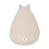 Julius Zöllner Babyschlafsack gefüttert Musselin 2,5 TOG Gr. 50/56 | 100%...
